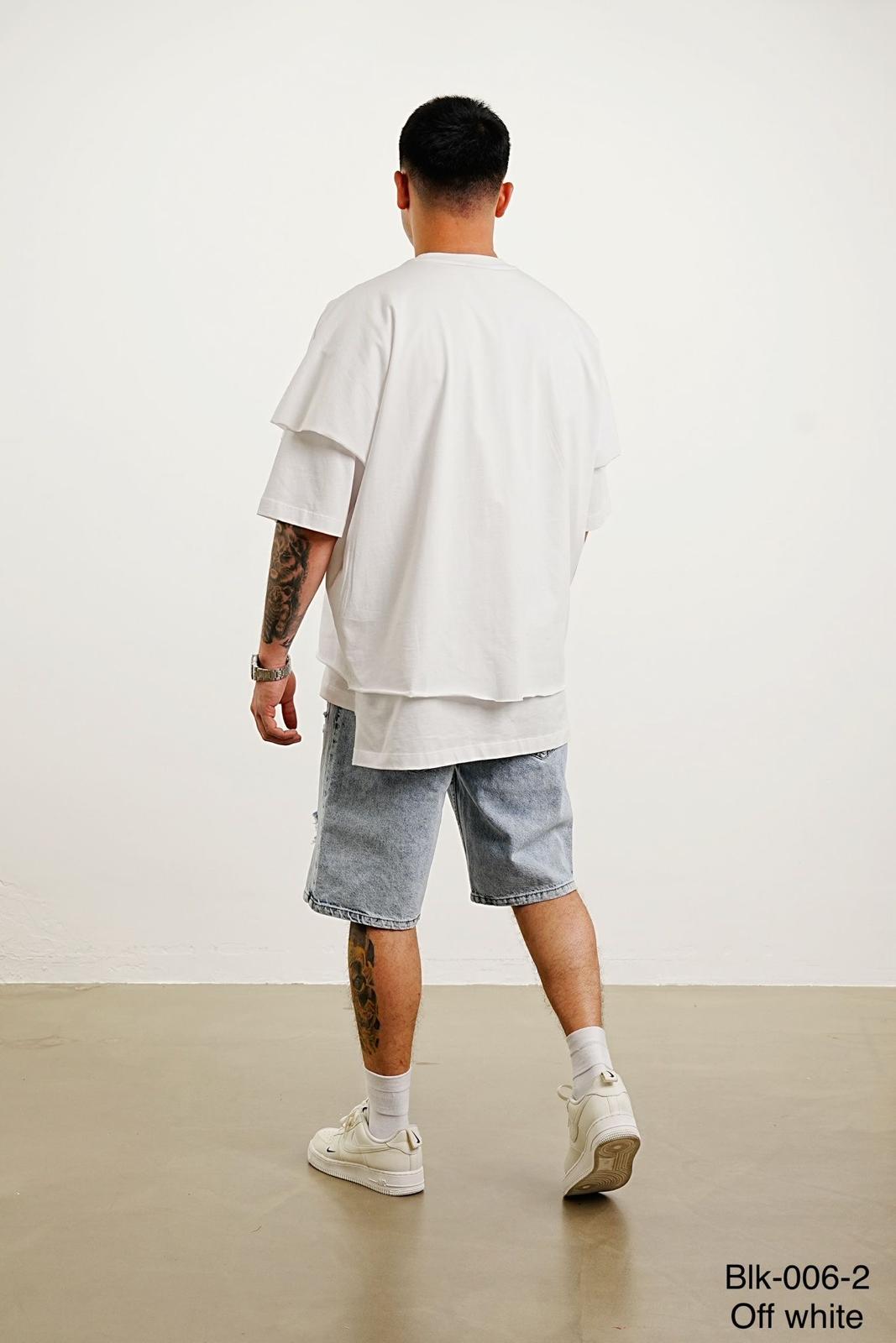 T-SHIRT OVERSIZE WHITE 0063