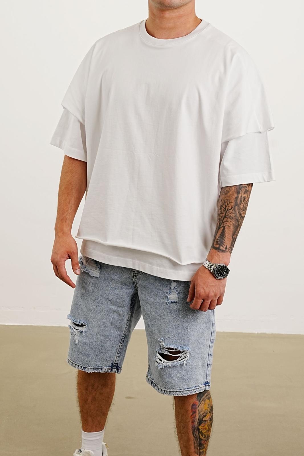 T-SHIRT OVERSIZE WHITE 0063