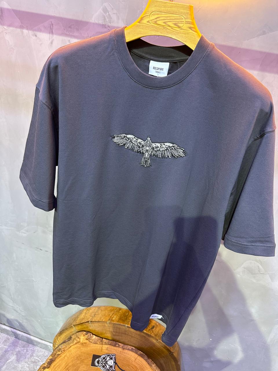 T SHIRT OVERSIZE RESPIRE GREY 5141