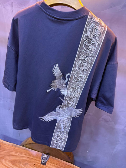 T SHIRT OVERSIZE RESPIRE GREY 4209