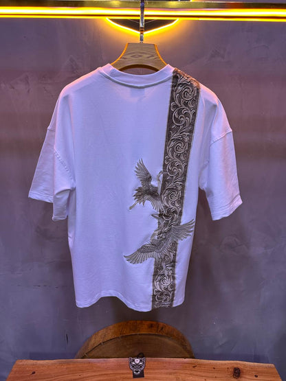 T SHIRT OVERSIZE RESPIRE WHITE 4209