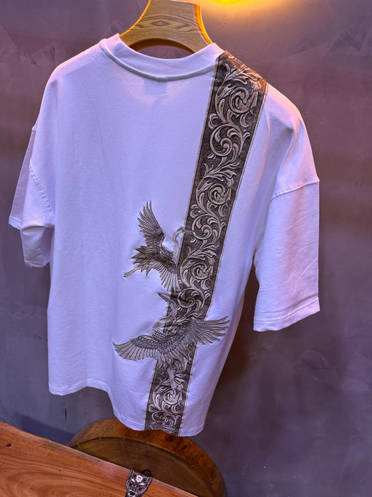 T SHIRT OVERSIZE RESPIRE WHITE 4209