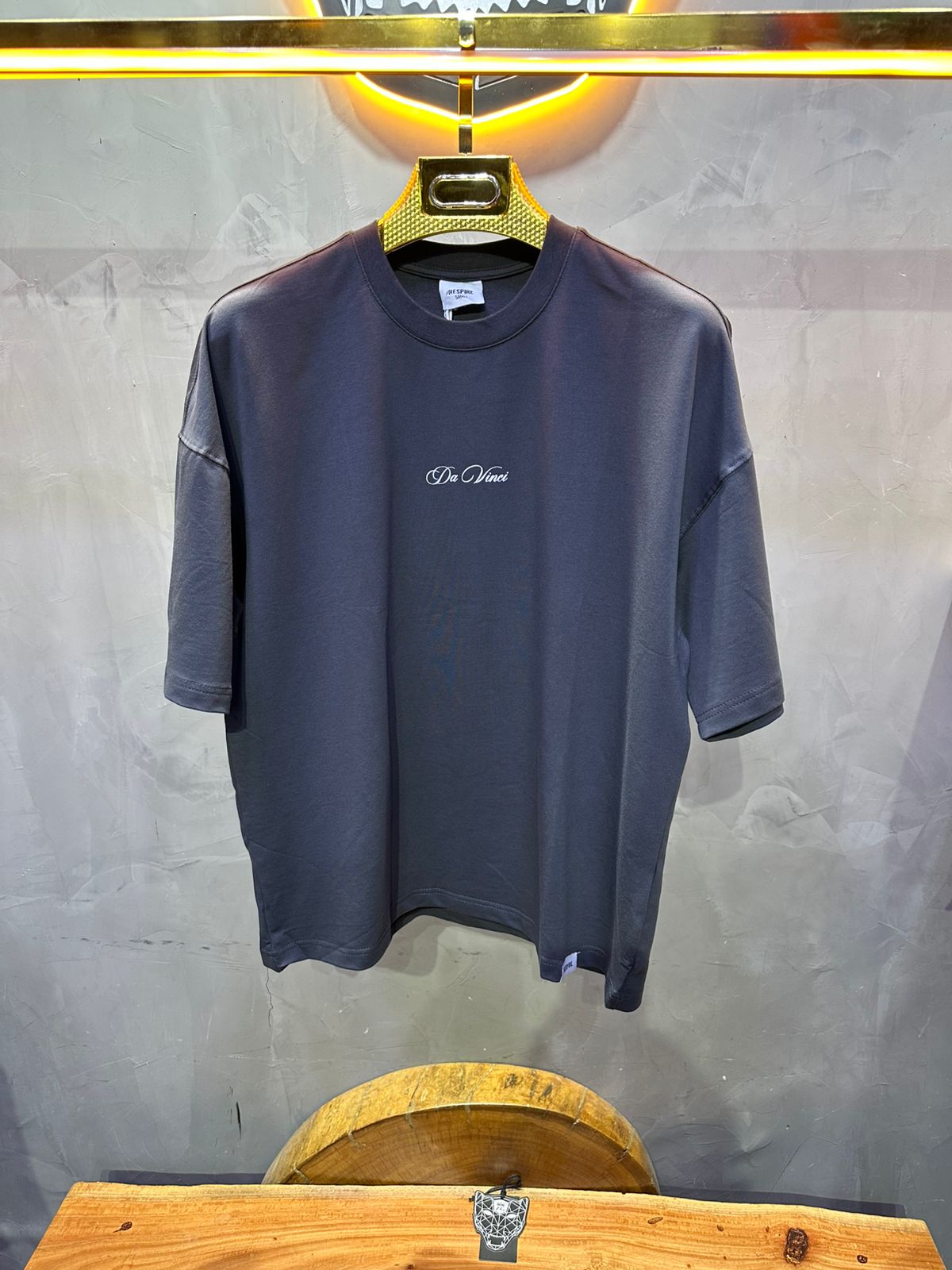 T SHIRT OVERSIZE RESPIRE GREY 5129