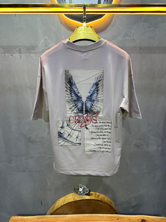 T SHIRT OVERSIZE RESPIRE BEIGE 4211