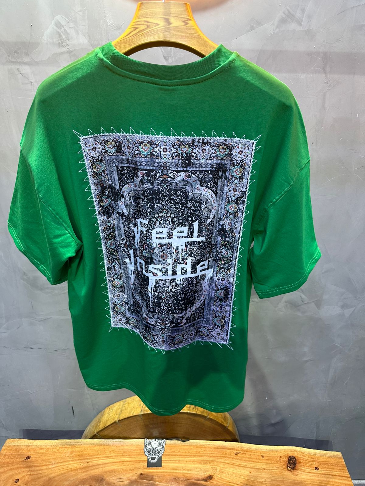 T SHIRT OVERSIZE RESPIRE GREEN 4176