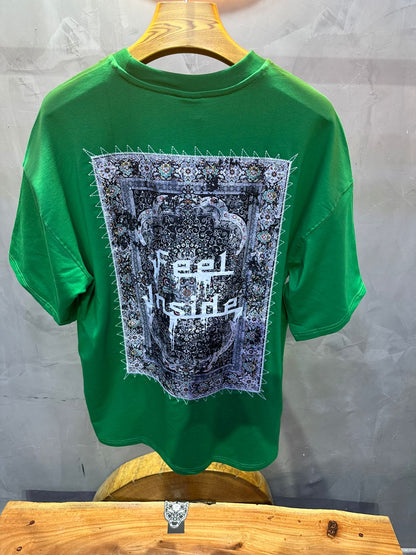 T SHIRT OVERSIZE RESPIRE GREEN 4176