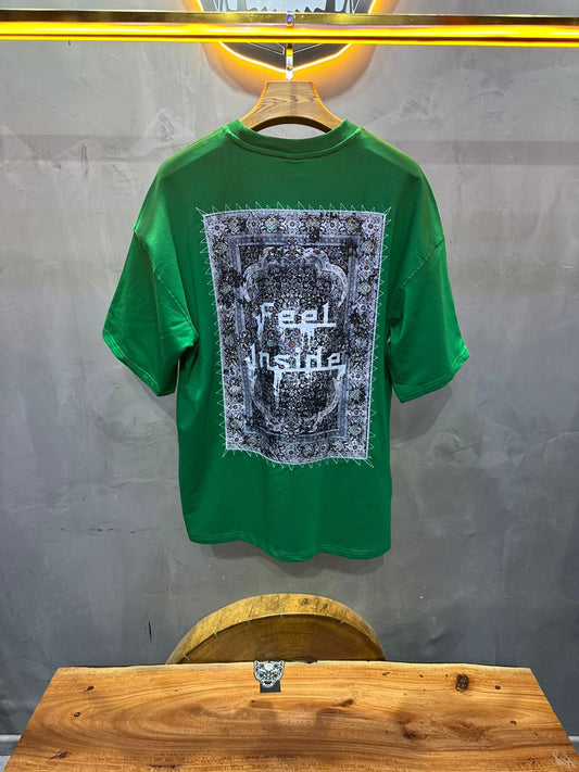 T SHIRT OVERSIZE RESPIRE GREEN 4176