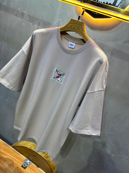 T SHIRT OVERSIZE RESPIRE BEIGE 4206
