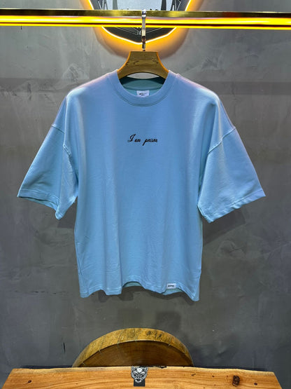 T SHIRT OVERSIZE RESPIRE BLUE 4215