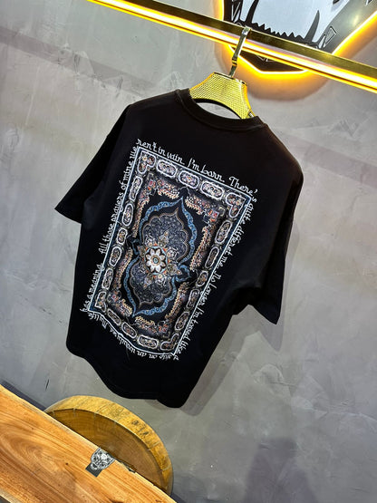 T SHIRT OVERSIZE RESPIRE BLACK 4208