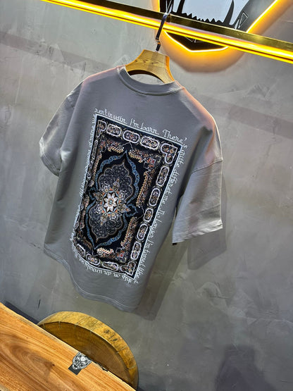 T SHIRT OVERSIZE RESPIRE GREY 4208