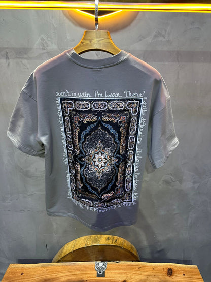 T SHIRT OVERSIZE RESPIRE GREY 4208