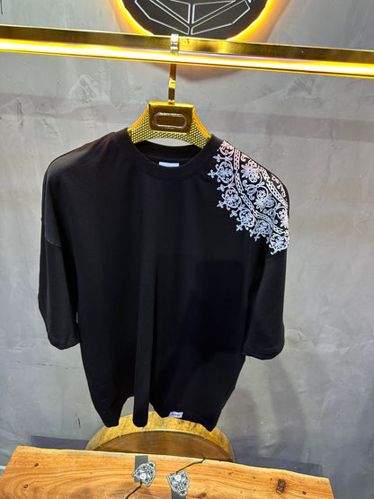 T SHIRT OVERSIZE RESPIRE BLACK 4220