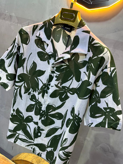 CHEMISE FLOWER GREN 1265