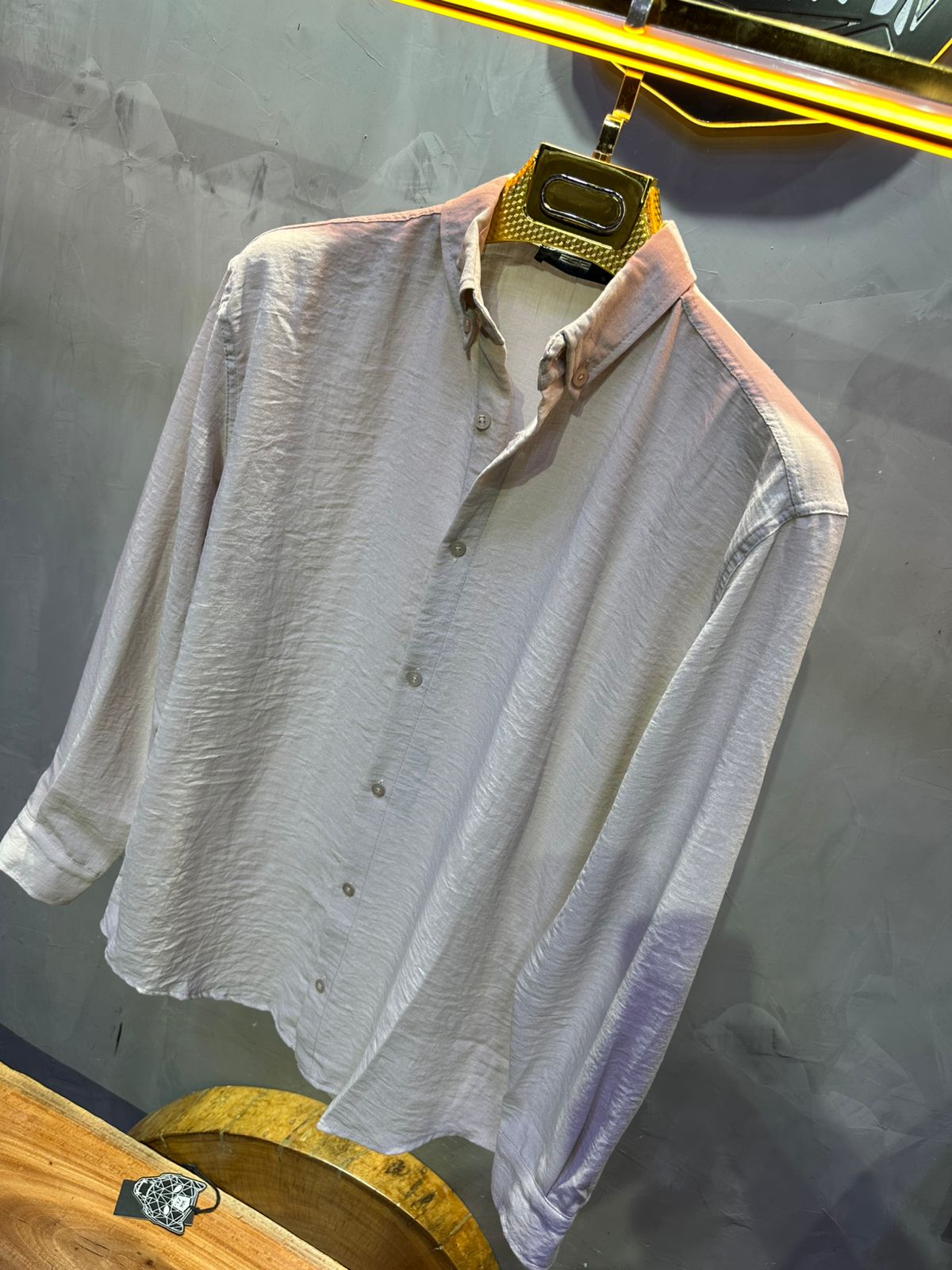 CHEMISE MARRAKECH BEIGE 4026