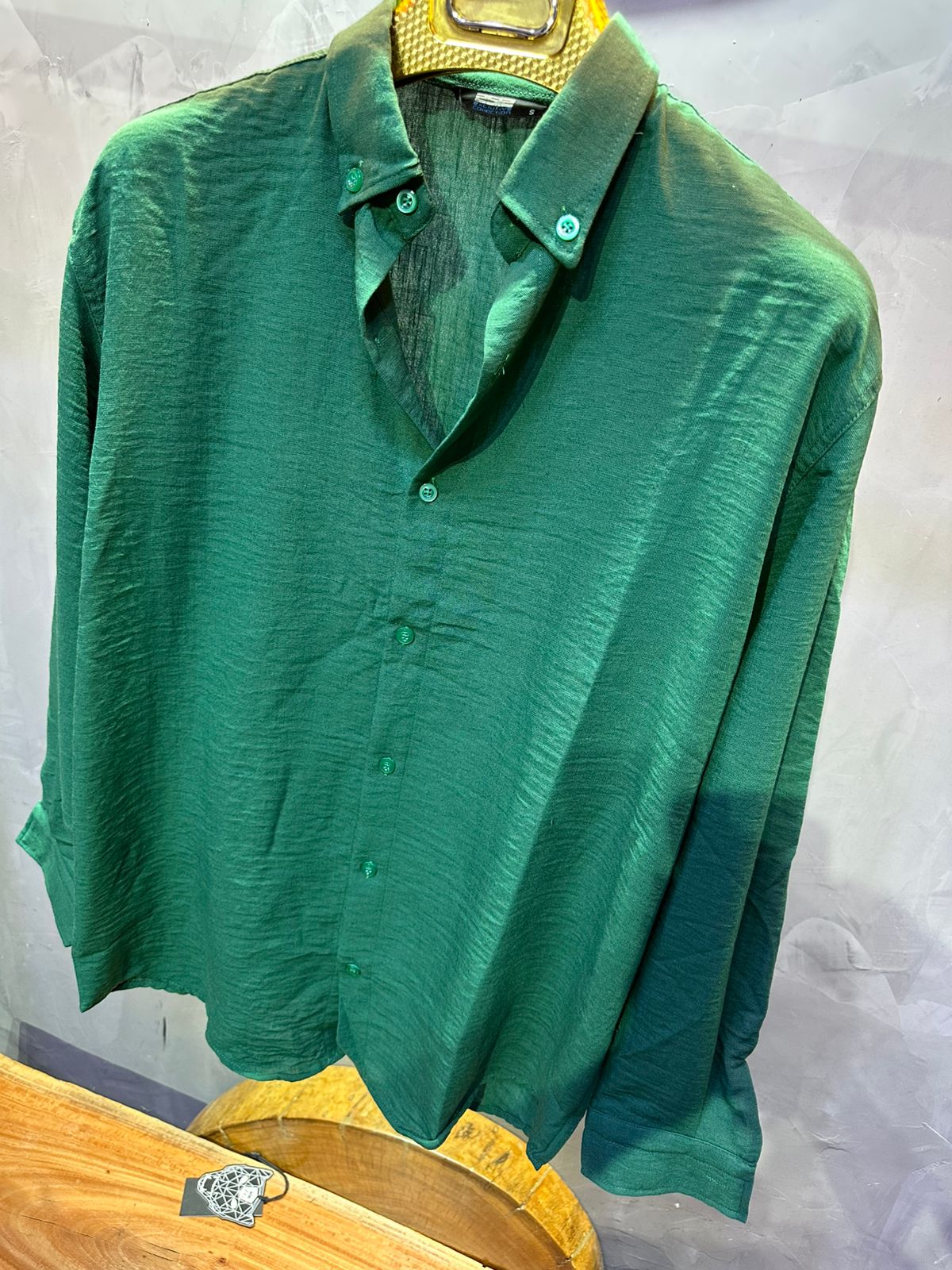 CHEMISE MARRAKECH GREEN 4026