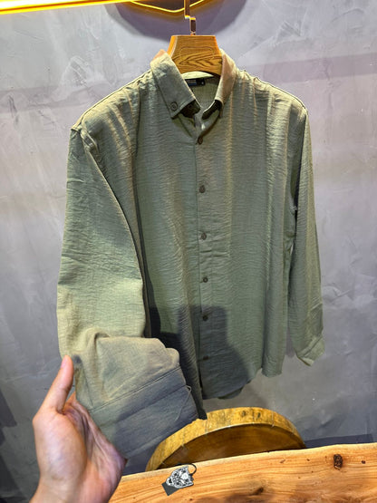 CHEMISE MARRAKECH GREEN 4026