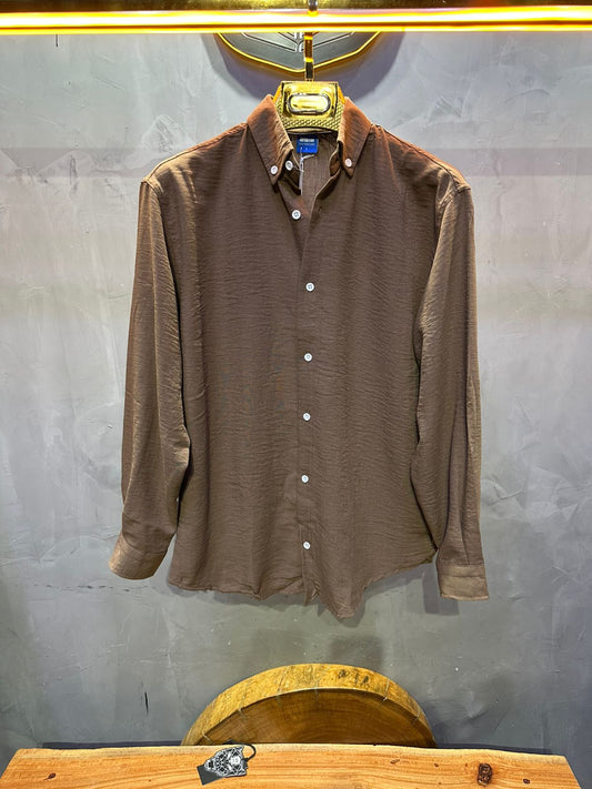 CHEMISE MARRAKECH BROWN 4026
