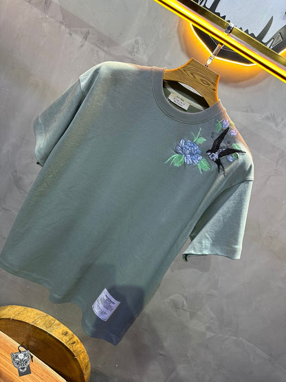 T-SHIRT RETRO GREEN 2540