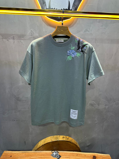 T-SHIRT RETRO GREEN 2540