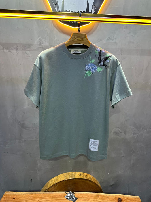 T-SHIRT RETRO GREEN 2540