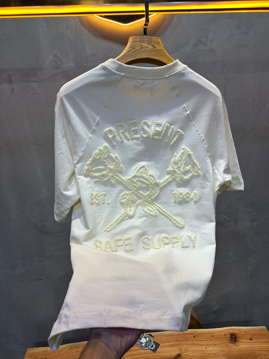 T-SHIRT RETRO BEIGE 2528