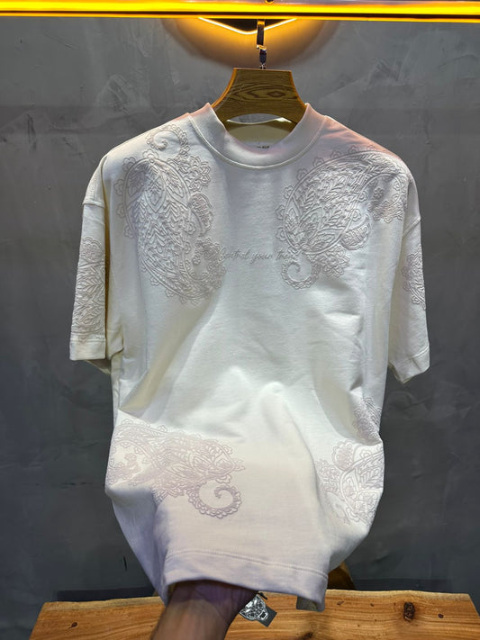 T-SHIRT RETRO BEIGE 2501