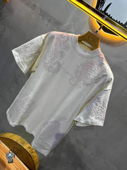 T-SHIRT RETRO BEIGE 2501