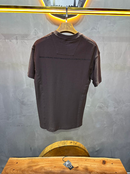 T-SHIRT RETRO BROWN 2552