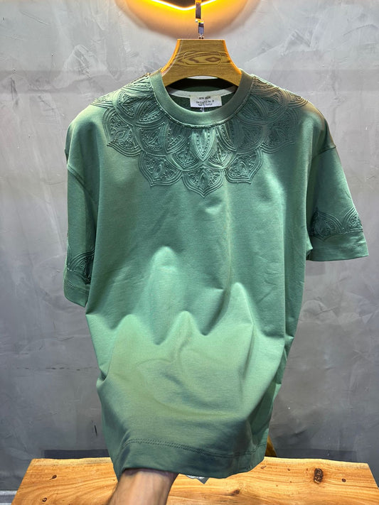 T-SHIRT RETRO GREEN 2523