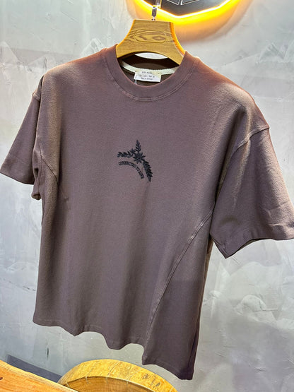 T-SHIRT RETRO BROWN 2552