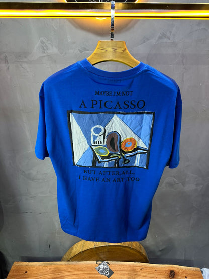 T-SHIRT RETRO BLUE 1261