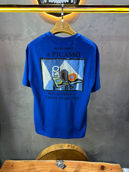 T-SHIRT RETRO BLUE 1261