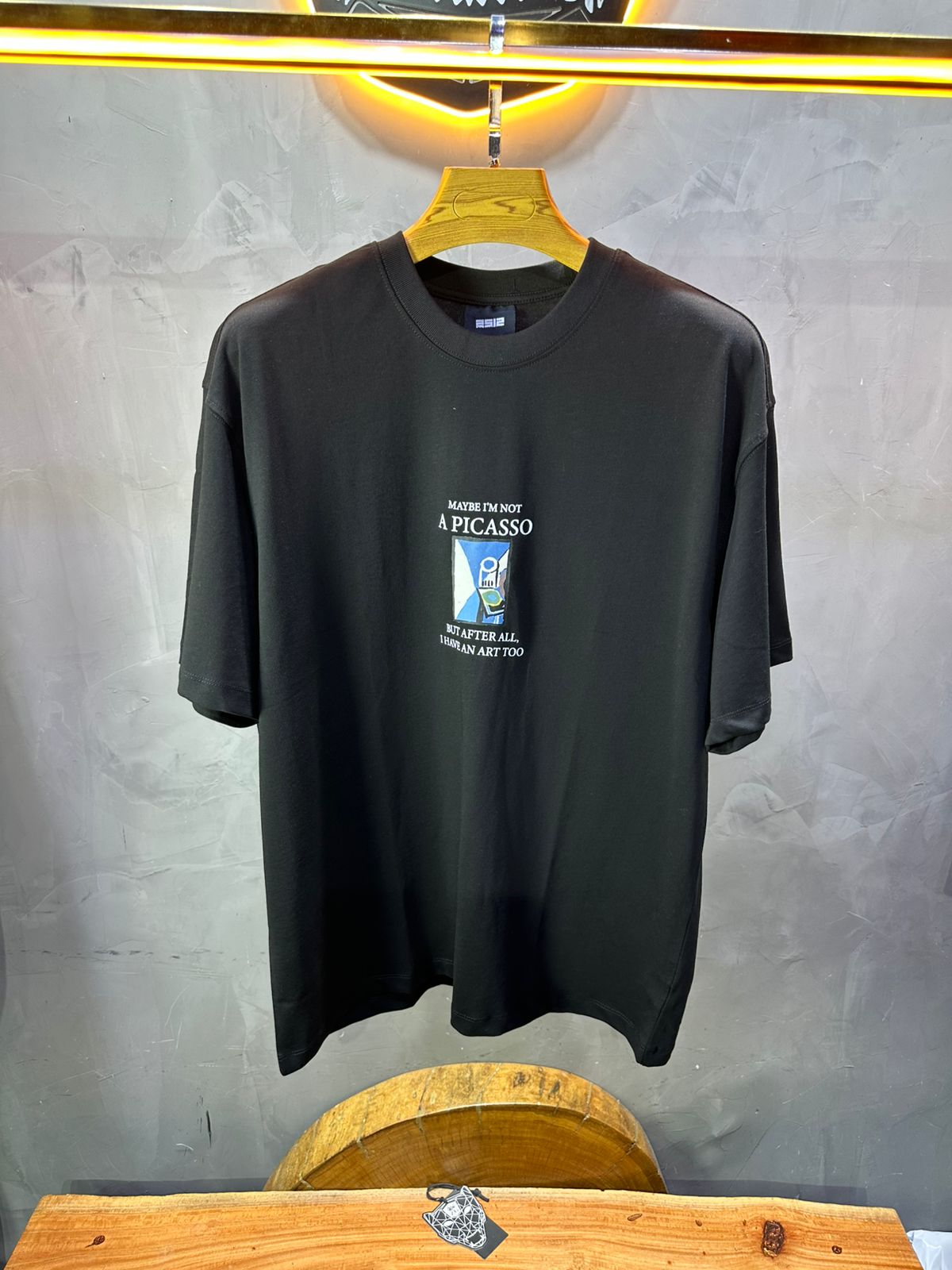 T-SHIRT RETRO BLACK 1261