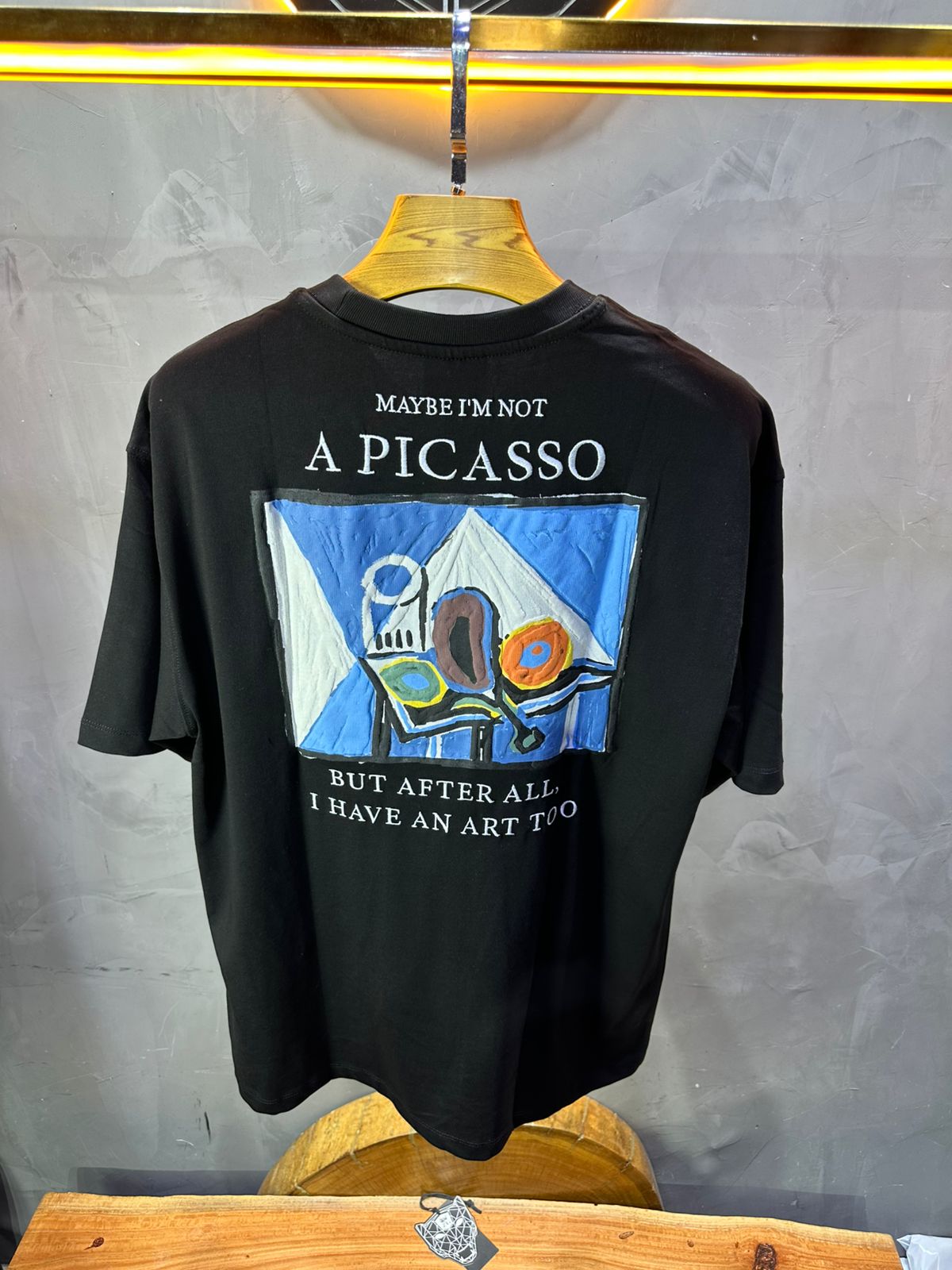 T-SHIRT RETRO BLACK 1261