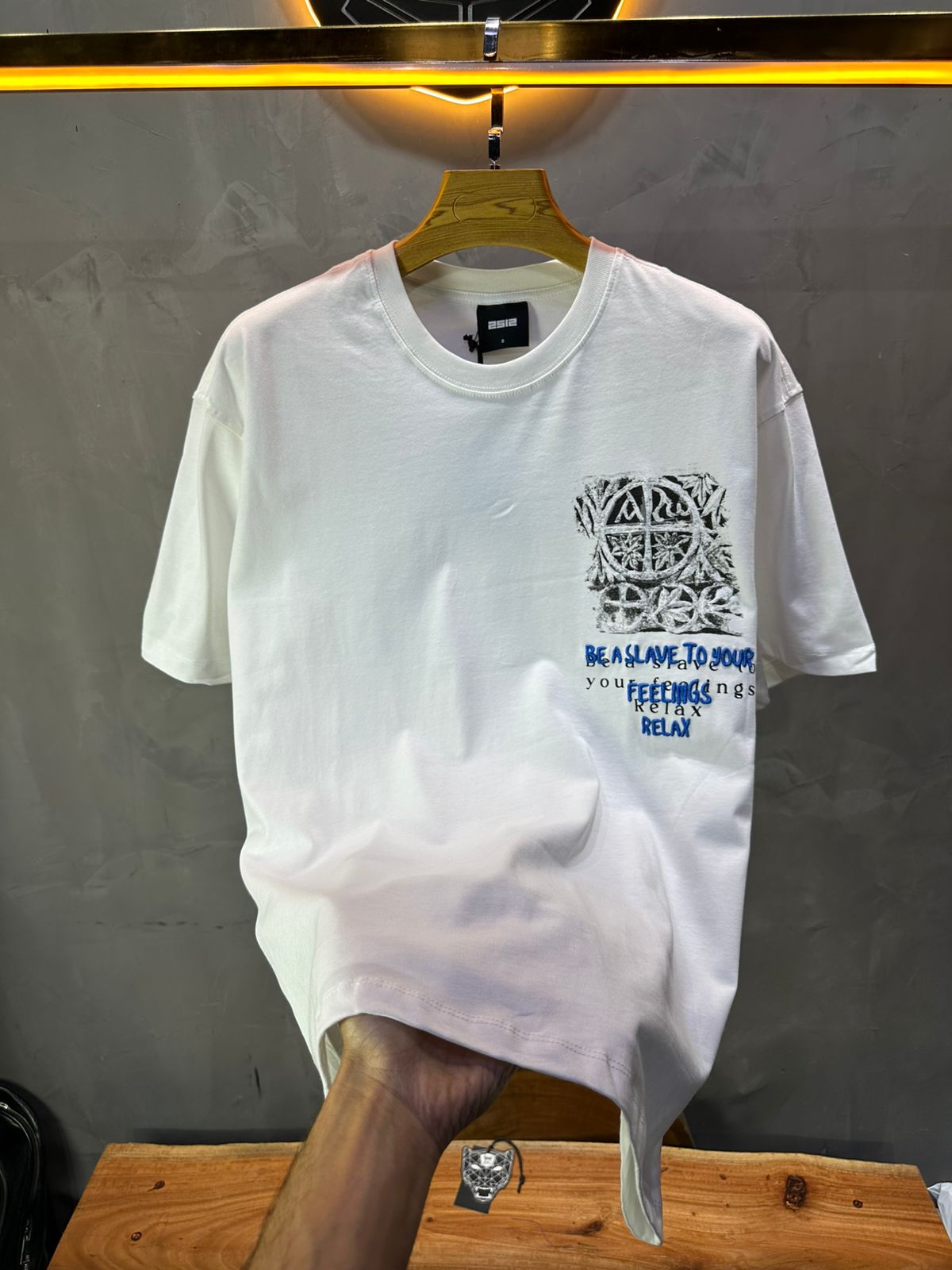 T-SHIRT RETRO WHITE 1248