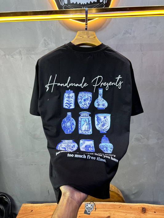 T-SHIRT RETRO BLACK 1209