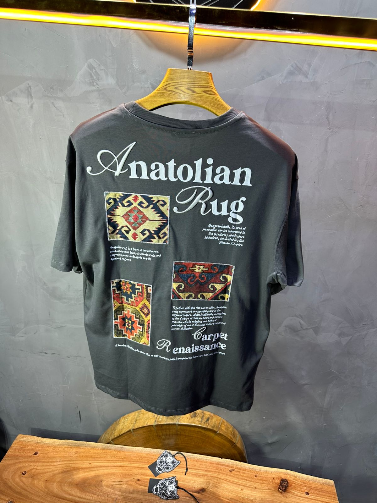 T-SHIRT RETRO GREY 1231