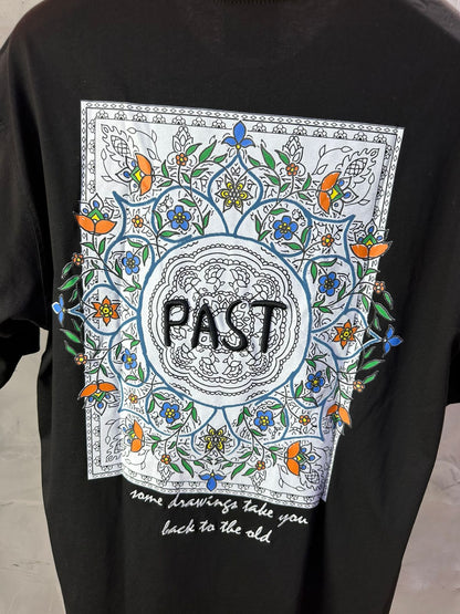 T-SHIRT RETRO BLACK 1247