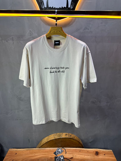 T-SHIRT RETRO BEIGE 1247