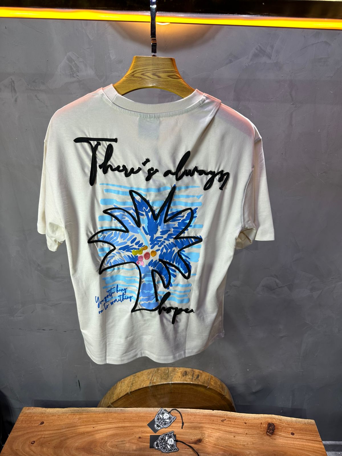 T-SHIRT RETRO BEIGE 1253