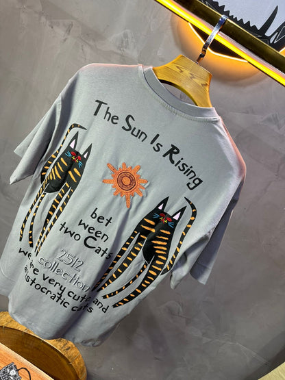 T-SHIRT RETRO GREY 1245