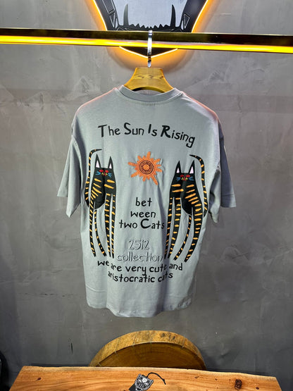 T-SHIRT RETRO GREY 1245