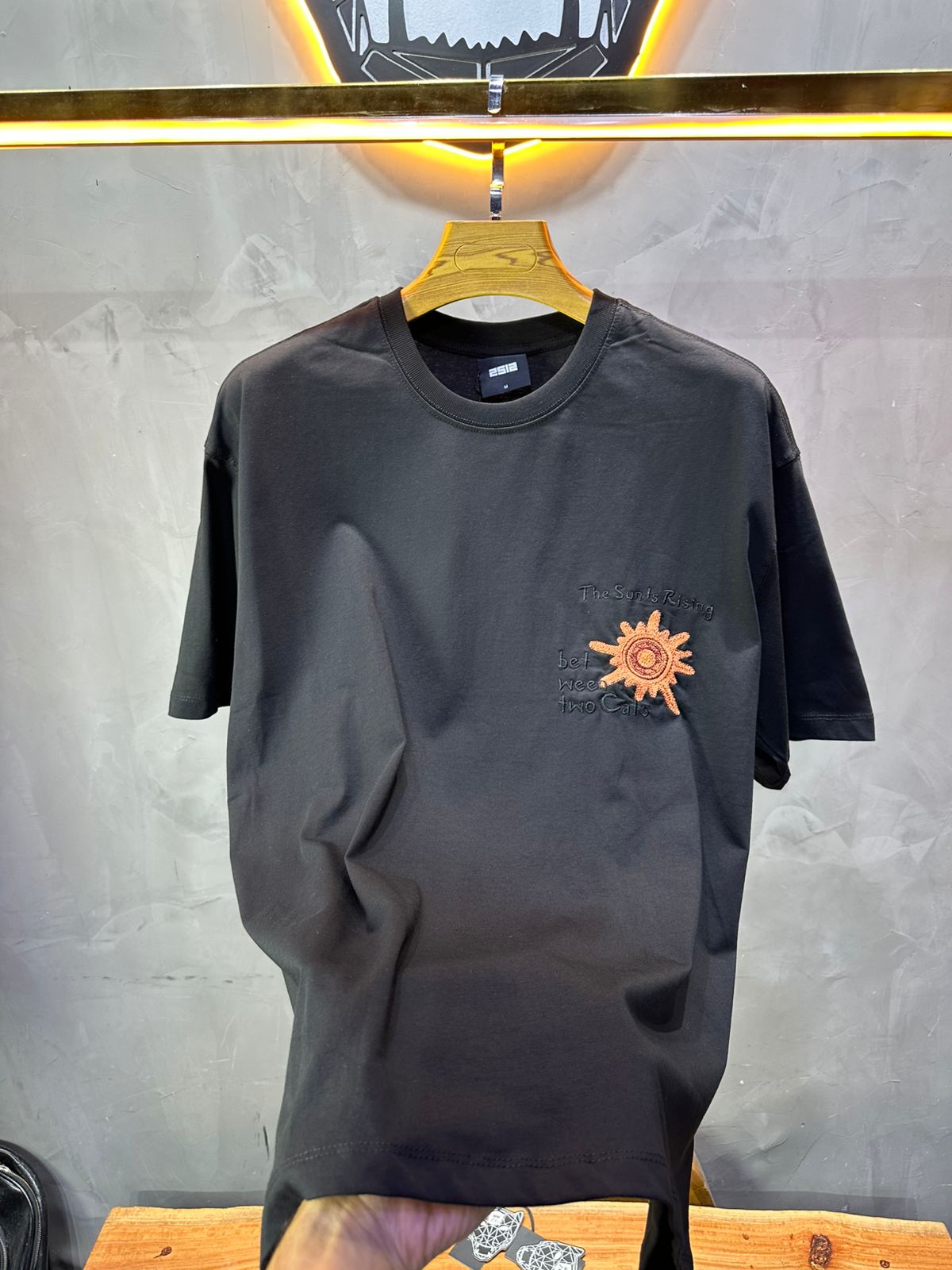 T-SHIRT RETRO BLACK 1245