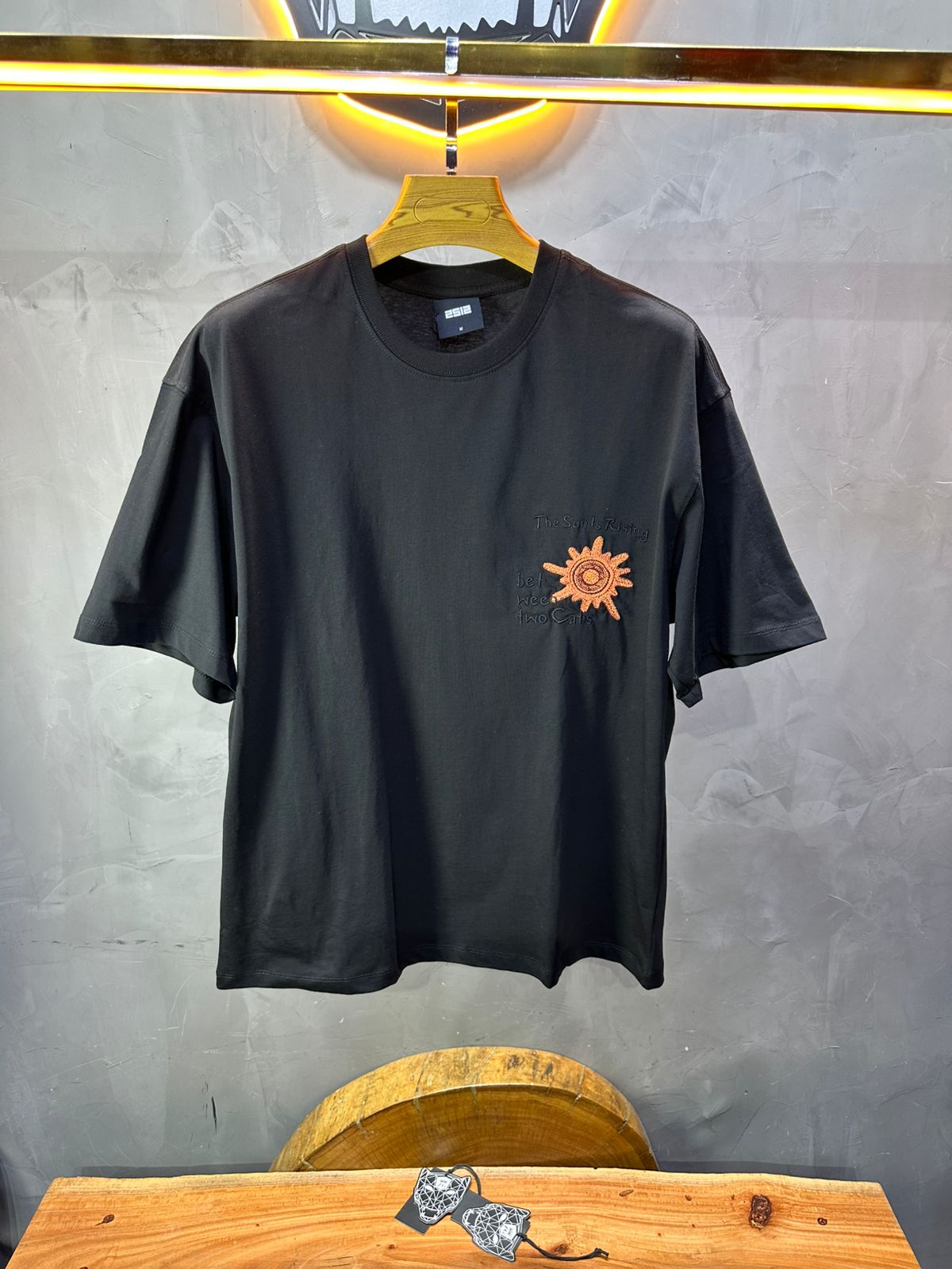 T-SHIRT RETRO BLACK 1245
