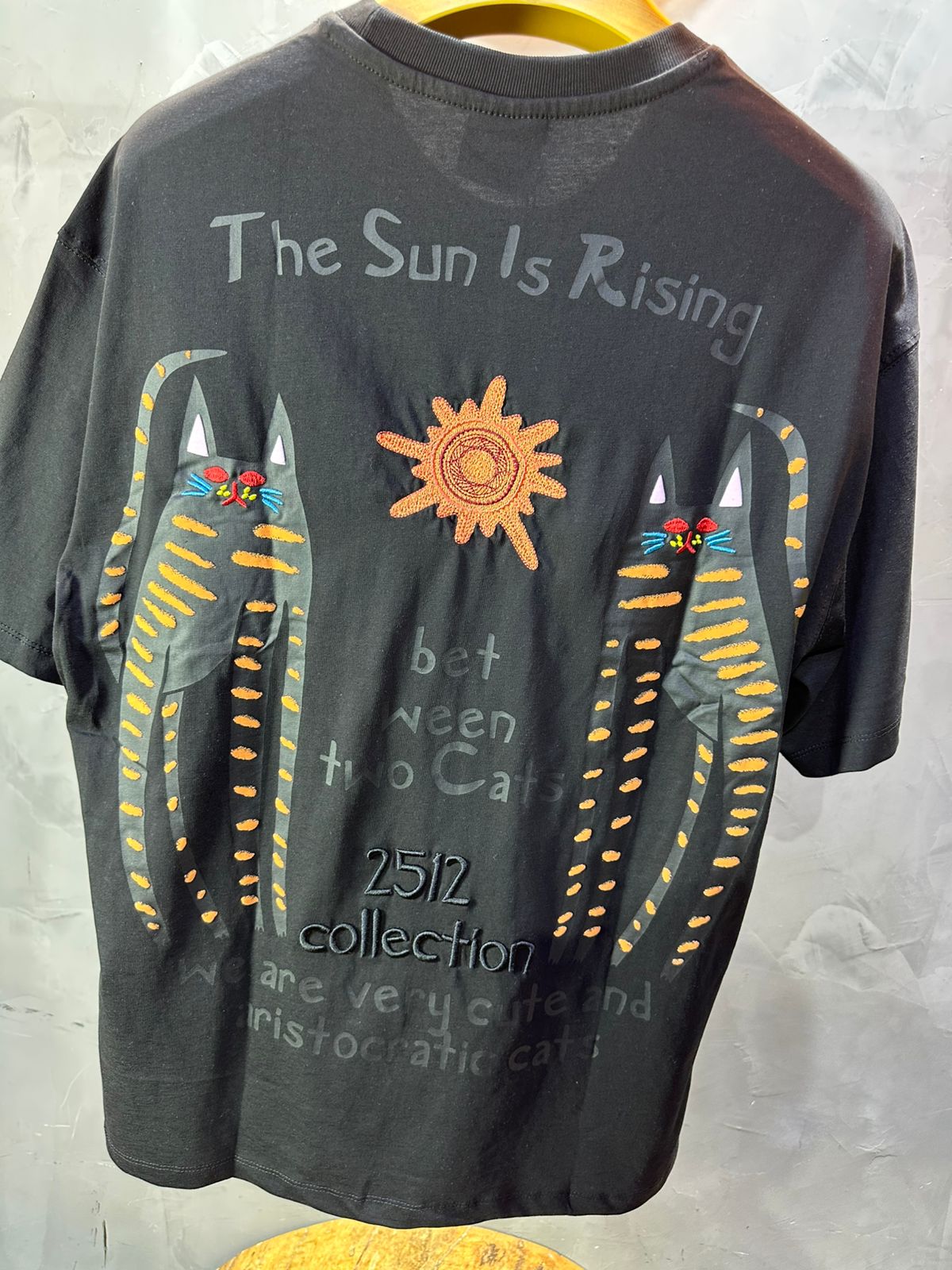 T-SHIRT RETRO BLACK 1245