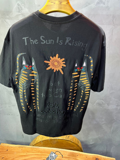 T-SHIRT RETRO BLACK 1245