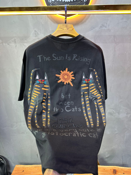T-SHIRT RETRO BLACK 1245