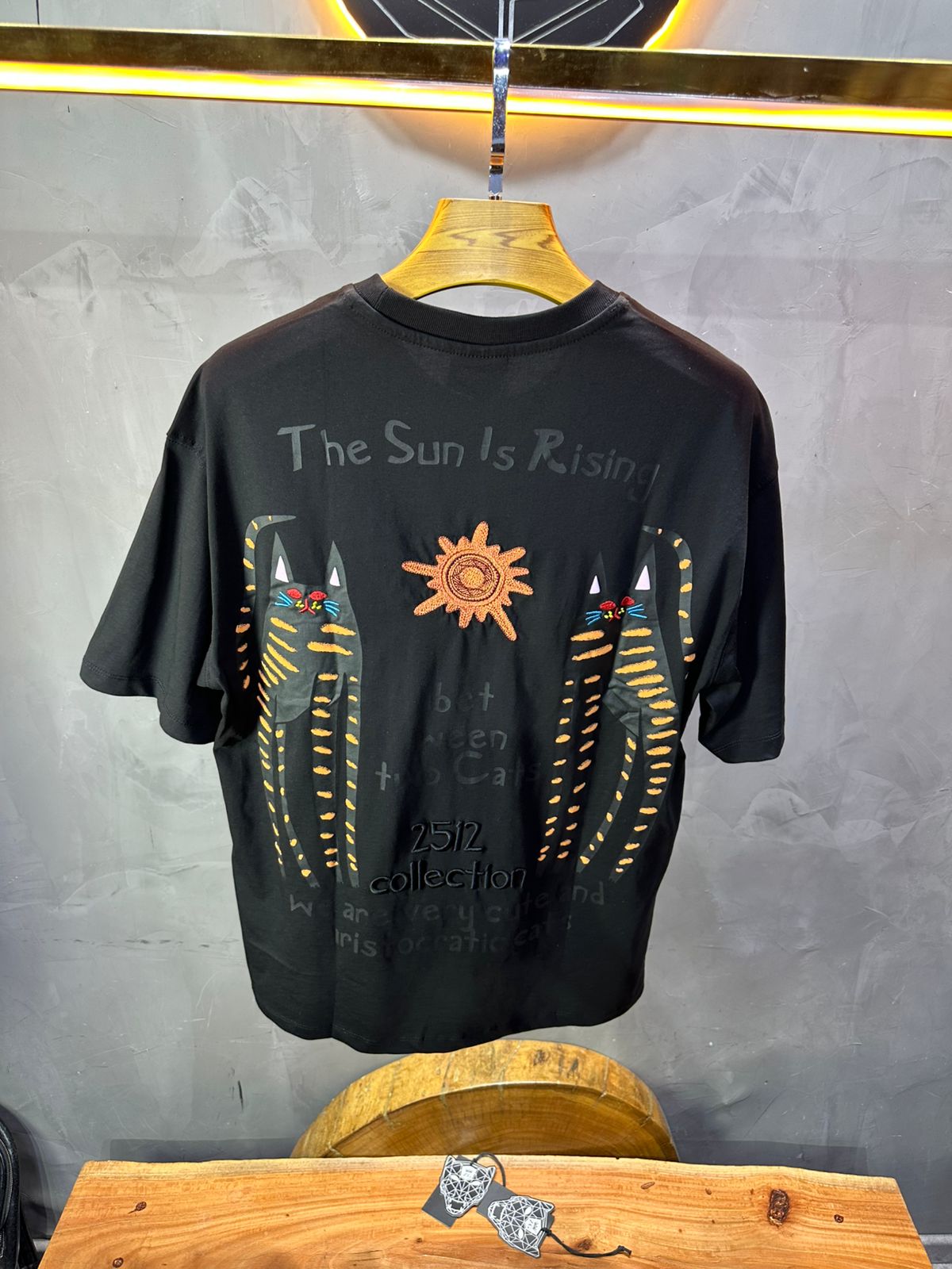 T-SHIRT RETRO BLACK 1245