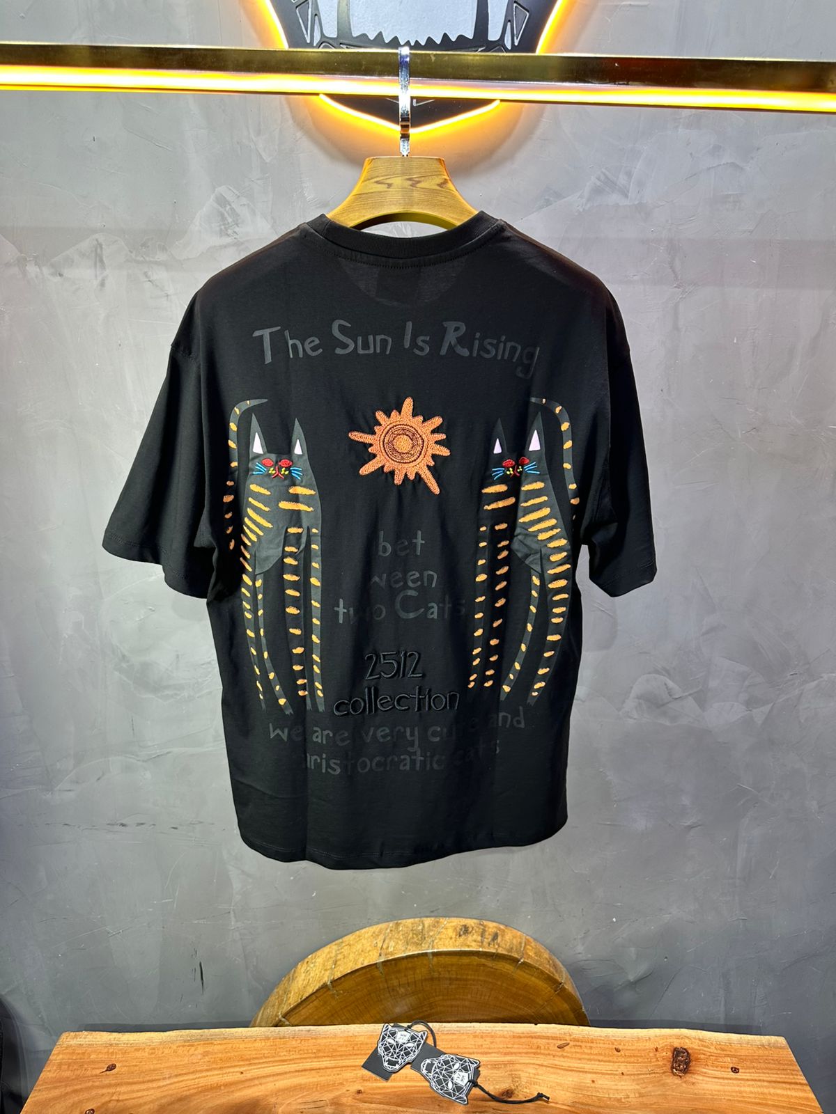 T-SHIRT RETRO BLACK 1245